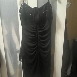Black evening dress. Size 10.